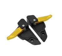 RORVECQ Pour Vespa Pour Pour Pour Sprint Pour Primavera 50 125 150 Motocyclette Siège Arrière Passager Pédale Pied Pédales Couverture(Or)