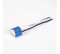 RORVECQ Pour Voiture H4 HB2 9004 Rallonge De Support D'ampoule Phare En Céramique Adaptateur Câblage Halogène Automobile À 3 Broches Connecteur Lampe(Style F)