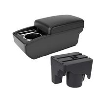 RORVECQ Pour VW Pour Golf 6 Pour Golf 5 Mk6 MK5 Pour Jetta 5 Accoudoir Voiture Pour Sagitar Boîte D'accoudoir Central(Ligne noire A2 Pas d'USB)