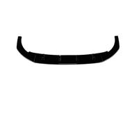RORVECQ pour VW pour Golf MK8 GTI pour ClubSport R 2020-2024 Kit Carrosserie Tuning Accessoires Spoiler Lip Splitter Pare-Chocs Avant Voiture(Noir Brillant)
