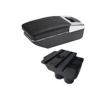 RORVECQ Pour VW Pour T&ouran Boîte De Centre Console Boîte De Rangement Intérieur Accessoires Auto De Personnalisation Détails Intérieurs(Une ligne noire Pas d'USB)