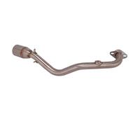 RORVECQ Pour Y&amaha Pour Cygnus-X 125 125cc 2015 2016 2017 2018 2019 Silencieux D'échappement Avant Pour Moto Modification De Scooter(Argent)