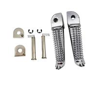 RORVECQ Pour Y&amaha YZF-R3 2015-2025 Pour MT03 MT 03 2020-2024 Repose-pieds Moto Arrière Cale-pieds Support de Pédale(Argent)