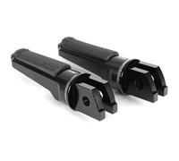 RORVECQ Pour Yamaha MT07 MT-07 MT09 MT-09 Pour Tracer FZ6 FZ-6 FZ 6 Pour Fazer FJR1300A FJR1300AS FJR 1300A/AS Pédales Avant Repose Pieds Adaptateurs(NOIR)