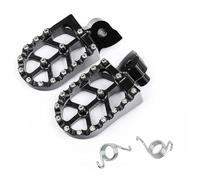RORVECQ Pour Yamaha YZ65 YZ85 YZ125 YZ250 YZ YZF 125 250 450 WR250F WR450F YZ450FX Motocyclette CNC Repose-pieds(NOIR)