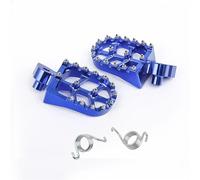 RORVECQ Pour Yamaha YZ65 YZ85 YZ125 YZ250 YZ YZF 125 250 450 WR250F WR450F YZ450FX Motocyclette CNC Repose-pieds(Bleu)