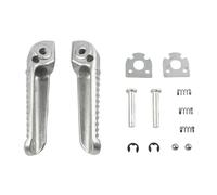 RORVECQ Pour YAMAHA YZF R1 R6 R125 R25 R3 MT125 MT03 Repose-Pieds Avant Moto Pédaie Arrière en Aluminium(Arrière)