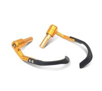 RORVECQ pour ZX10R ZX-10R ZX 10R Universel pour Guidon Moto 7/8" 22mm Poignées De Protecteur Levier d'embrayage Frein(Or)