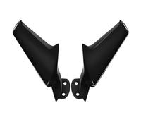 RORVECQ pour ZX10R ZX6R 2016-2025 pour NINJA400 2018-2025 Motocyclette Rétroviseur Aileron Vent Flanc Spoiler Winglets Carénage Rétroviseur Décoratif(Matte Black)