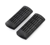 RORVECQ Protecteur de repose-pied avant en caoutchouc Pour CB400 CB500 CB750 CB1100 CB600F CBR600 VTR1000 CB CBR VFR VTR 600 750 1000(Rubber Cover)