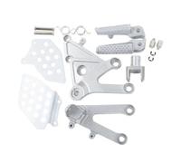 RORVECQ Repose-pied avant pour moto Pour CBR 600RR 600 RR 2003 2004 2005 2006(Argent)