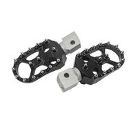 RORVECQ Repose-pieds Avant Degré Réglable Pattes De Pied Rotatives Pour Indian Pour Scout Pour Bobber Pour Twenty Pour Sixty ABS(Argent)