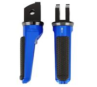 RORVECQ Repose-pieds Avant Pour Pilote Pour YAMAHA FJR1300A AS FZ6 Pour FAZER MT-07 MT07 MT-09 MT09 SP MT 09 07 TRACER GT(Bleu)