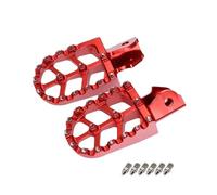 RORVECQ Repose-pieds CNC Accessoires De Pédale De Moto Pour CRF150F 230F 2003-2019 Vélo Électrique(ROUGE)