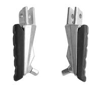 RORVECQ Repose-pieds de Moto avant arrière Pédales de réglage Pieds en Aluminium Pour F800S F800ST F800 ST F800GT(Devant)