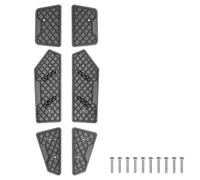 RORVECQ Repose-pieds de moto Pour C400GT C 400 GT C400 GT 2018-2024 Repose-pieds modifiés en alliage d'aluminium anti-dérapant Pédale(NOIR)