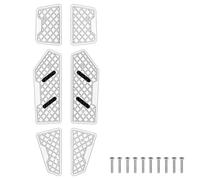 RORVECQ Repose-pieds de moto Pour C400GT C 400 GT C400 GT 2018-2024 Repose-pieds modifiés en alliage d'aluminium anti-dérapant Pédale(Argenté)