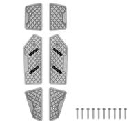 RORVECQ Repose-pieds de moto Pour C400GT C 400 GT C400 GT 2018-2024 Repose-pieds modifiés en alliage d'aluminium anti-dérapant Pédale(Titane)