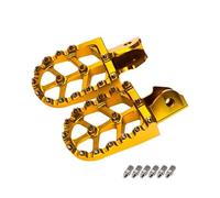 RORVECQ Repose-pieds en aluminium CNC pour moto électrique Pour SurRon Pour Sur-Ron Pour Light Bee X S Pour Talaria(Or)