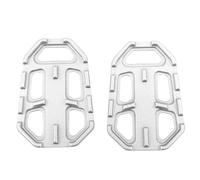 RORVECQ Repose-pieds Larges Pédales Repose-pieds Pour F750GS F850GS G310GS R1200GS S1000XR Pour Scrambler Pour R Nine T Pour Urban(Argent)