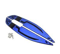 RORVECQ Repose-pieds Moto En Aluminium CNC Pour PCX125 PCX160 2021 2022 Set Plaque-pied Gauche Droite Surface Mate Durable(Bleu)