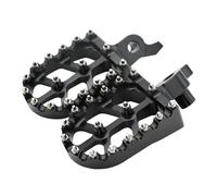 RORVECQ Repose Pieds Motos En Aluminium CNC Pour Yamaha YZ250F YZ450FX WR450F 2024 YZ450F YZF 250 450(NOIR)