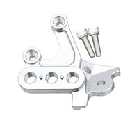RORVECQ Repose-pieds Pour Moto Électrique Support De Montage Pour Surron Pour Light Bee X Pour Light Bee S Pour Segway X160 Pour Segway X260(Silver Left)