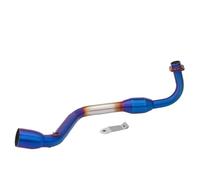 RORVECQ Silencieux D'échappement Moto À Emboîter Tube Intermédiaire Pour Grom M3 MSX 125 MSX125 2013 2014 2015 2016 2017 2018 2019(StyleB)