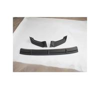 RORVECQ Spoiler Avant De Pare-Chocs pour VW pour Tiguan L 2017-2020 Déflecteur Lèvre Pelle Splitter Diffuseur PP Décoration Protection(Matte Black)