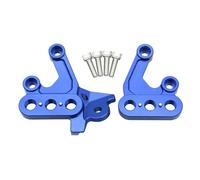 RORVECQ Support De Montage De Repose-pieds Pour Moto Électrique Pour Surron Pour Light Bee X Pour Light Bee S Pour Segway X160 Pour Segway X260(Blue Left Right)