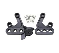 RORVECQ Support De Montage De Repose-pieds Pour Moto Électrique Pour Surron Pour Light Bee X Pour Light Bee S Pour Segway X160 Pour Segway X260(Black Left Right)