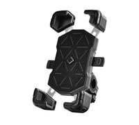 RORVECQ Support Téléphone Antichoc pour Moto Et Vélo Universel 360° pour Écrans De 4.5 À 7.2 Pouces(Noir)