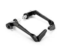 RORVECQ Universel pour Hornet CB500X NC750X CB500X CB750 CRF1100L pour Africa Twin CBR650R CBR500R CBR650F Protège-Mains De Moto 17-22 Mm Protection Antichute(Noir)