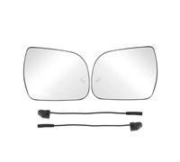 RORVECQ Verre De Rétroviseur Chauffant Avec Angle Mort Gauche Droite Pour Toyota Pour Sienna 2011 2012 2013 2014 2015 2016-2020(Left Right)