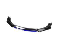 RORVECQ Voiture Universelle Pelle Avant Brillant pour Pare-Chocs Lip Body Kit Lèvres Inférieures Diffuseur Spoiler Accessoires Auto Pièces(Bleu)