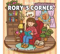RORY'S CORNER: Un libro de colorear otoñal con escenas acogedoras, café, té, pumpkin spice, hojas secas y momentos cozy para relajarse y aliviar el estrés