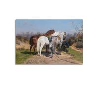 Rosa Bonheur, peinture de cheval, peinture de cheval, art vintage, art mural, impression d'art célèbre, peinture décorative sur toile, affiches murales et impression d'art moderne pour chambre à