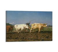 Rosa Bonheur, V4958, impression d'art vintage, impression sur toile, célèbre art mural, poster décoratif sur toile, poster mural moderne pour chambre à coucher familiale
