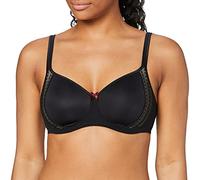 Rosa Faia - BH 5654 - Soutien-gorge de tous les jours - Sans armature - Femme - Noir (Schwarz/Schwarz) - 90D (Taille fabricant: 34D)