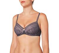 Rosa Faia Fleur Underwired Bra Soutien-Gorge à Armature, Femme, Gris (Anthracite 408)., 95B
