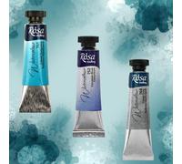 Rosa Gallery Granulation Professional Peinture aquarelle (kit de tubes de supergranulation N23)