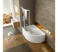 Rosa II Tablier en acrylique blanc pour baignoire, orientation gauche, 170 cm (CZ21200AN0)