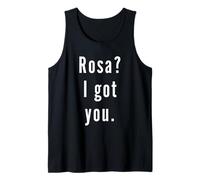 Rosa? Je t’AI EU. Débardeur