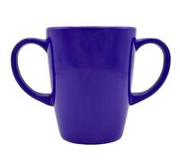 Rosa Lifestyle Tasse en mélamine à deux poignées - Légère 126 g, capacité de 400 ml - Aide à la mobilité quotidienne pour les personnes âgées, la démence, les tremblements, l'arthrite et la faible