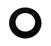 Rosace Bertrams 05RO130 Ø 130 x 2 mm, largeur 50 mm, noire