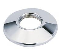 Rosace bombée à visser chromée - diamètre 60 mm - 20/27 - hauteur 11 mm RIQUIER