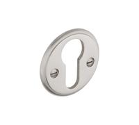 Rosace clé I - laiton nickelé satiné - Style marine DCG