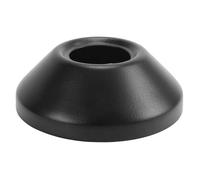 Rosace conique noire - Tycner - Acier - Diamètre 25 mm - Hauteur 25 mm