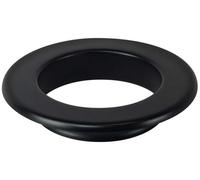 Rosace D150 Noir Acier Coprimuro Couvre-Trou Pour Tube Poêle à Granulés Plaque