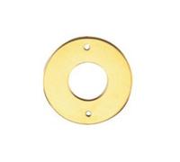 Rosace de gaine - CADAP - 00803 - Laiton poli - Diamètre 36 mm - Perçage 15 mm